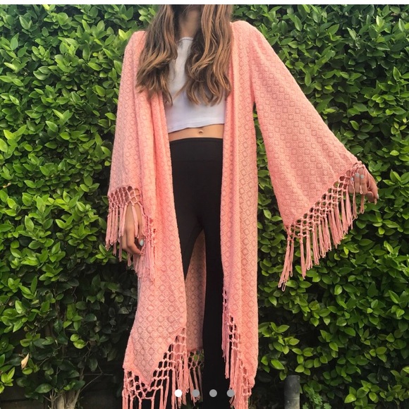 Peach cover up - Picture 1 of 3